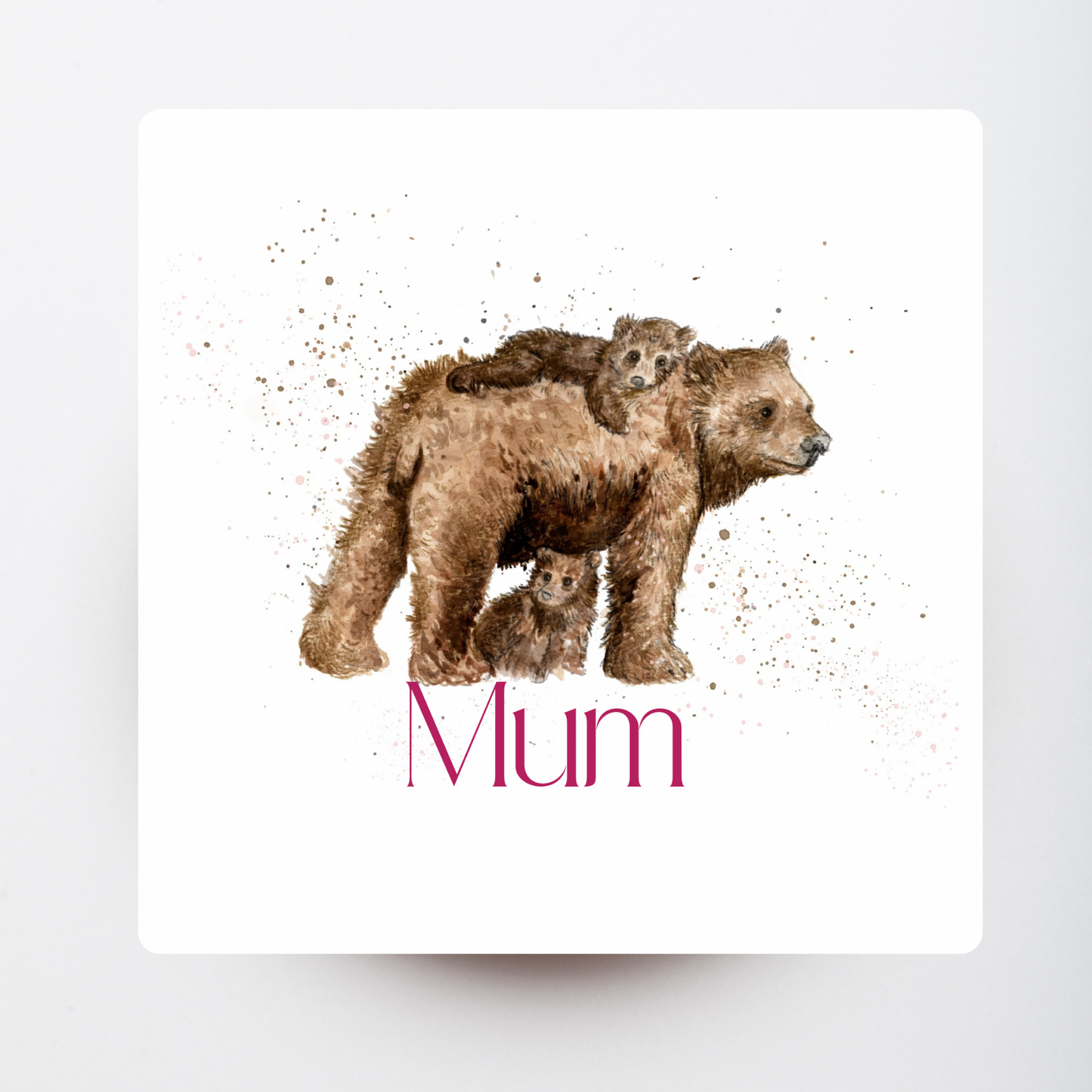 ‘Mum’ Bear Mug