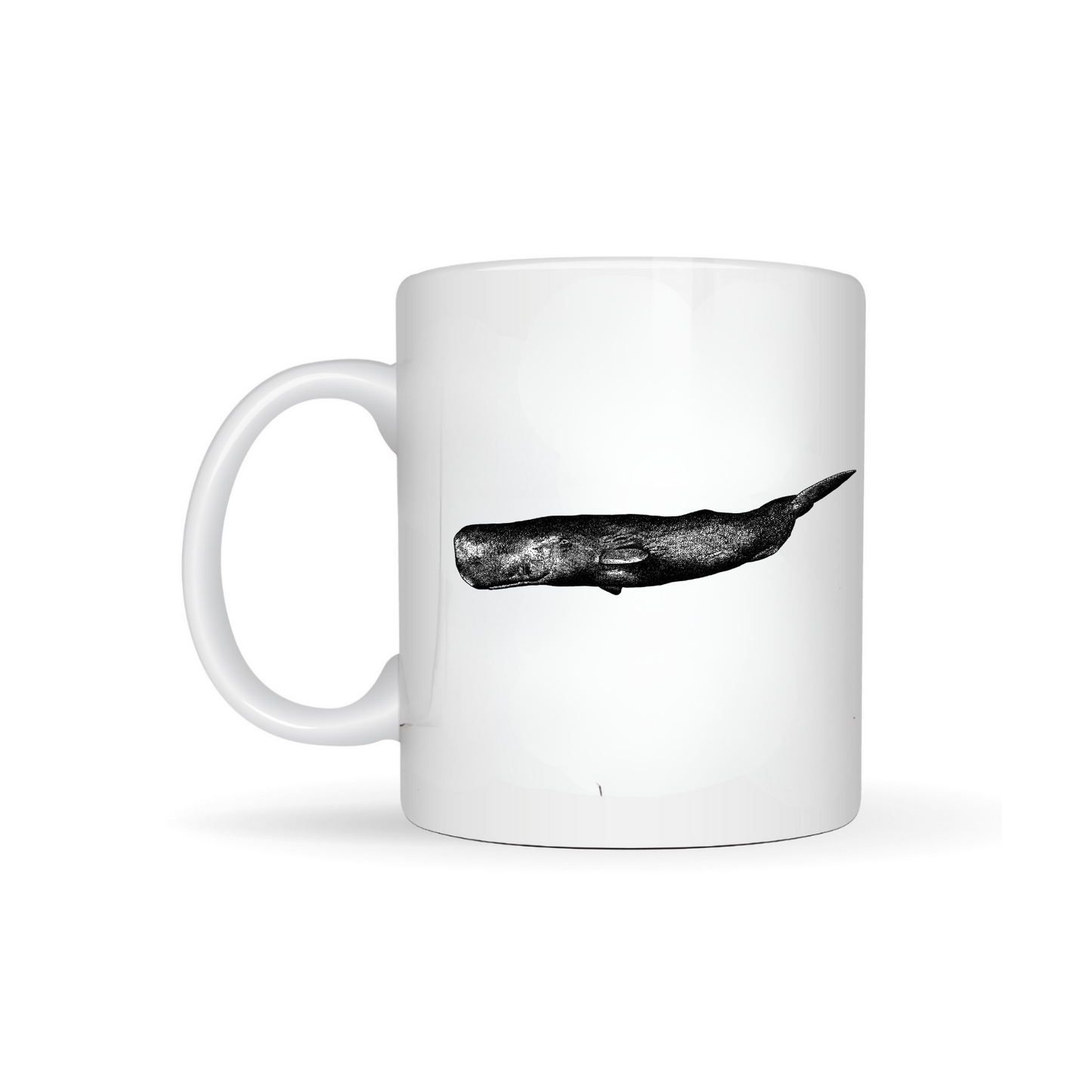 Sperm Whale Bone China Mug