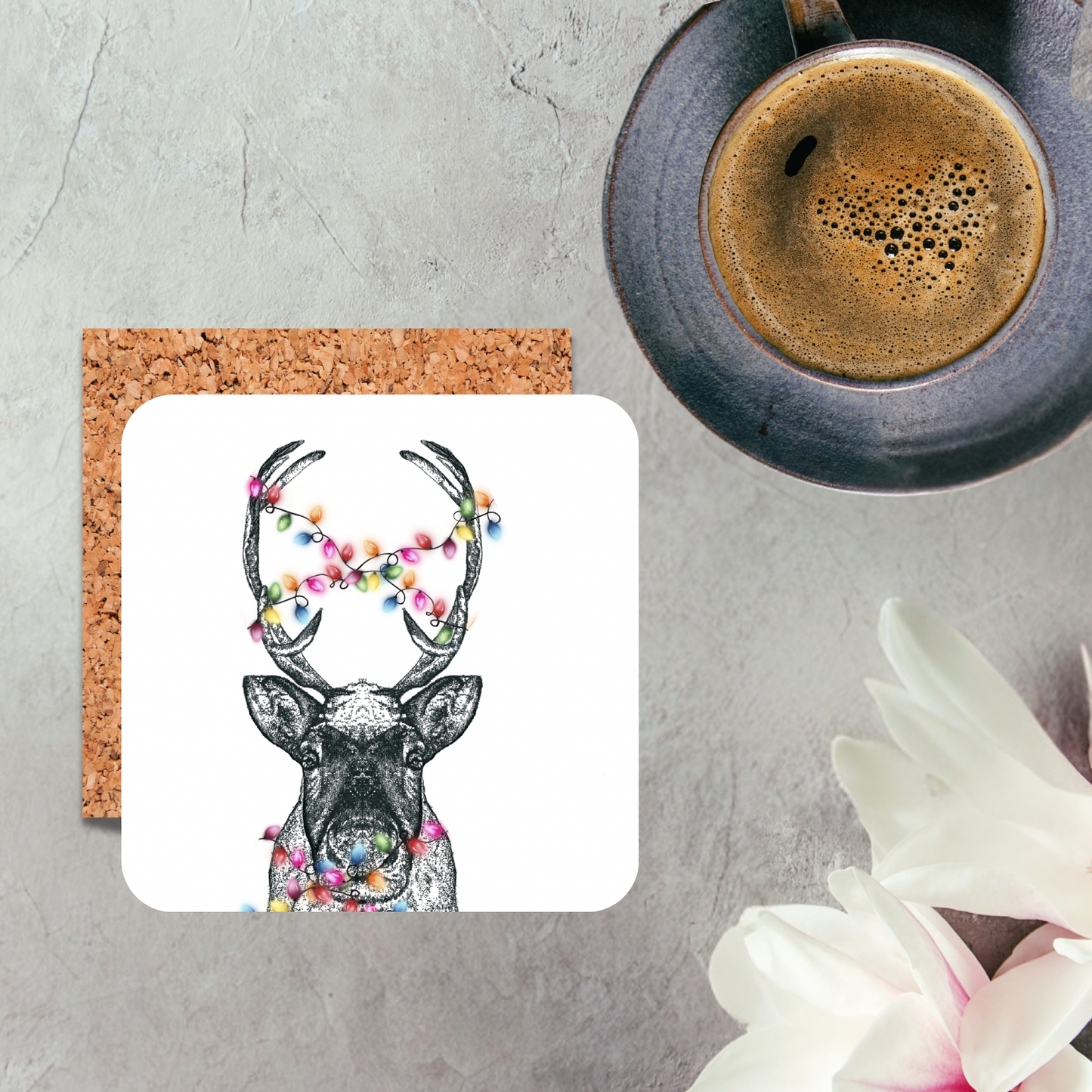In a A Tangle Reindeer Coaster