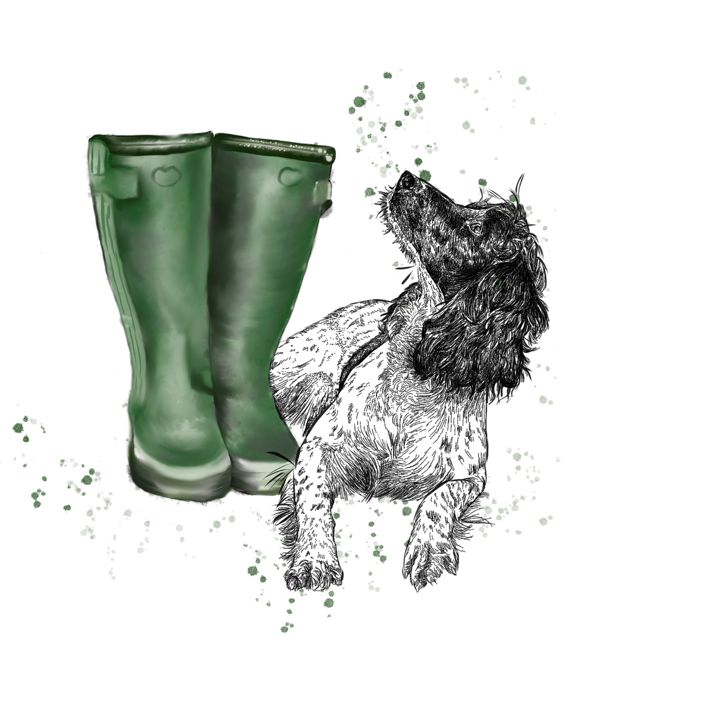 Constant Companion Dog Print