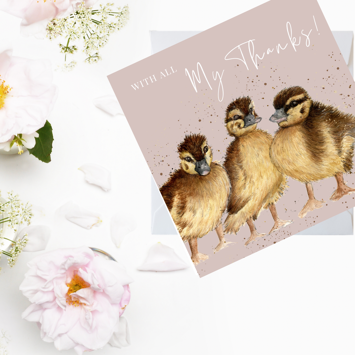 With All My Thanks Card
