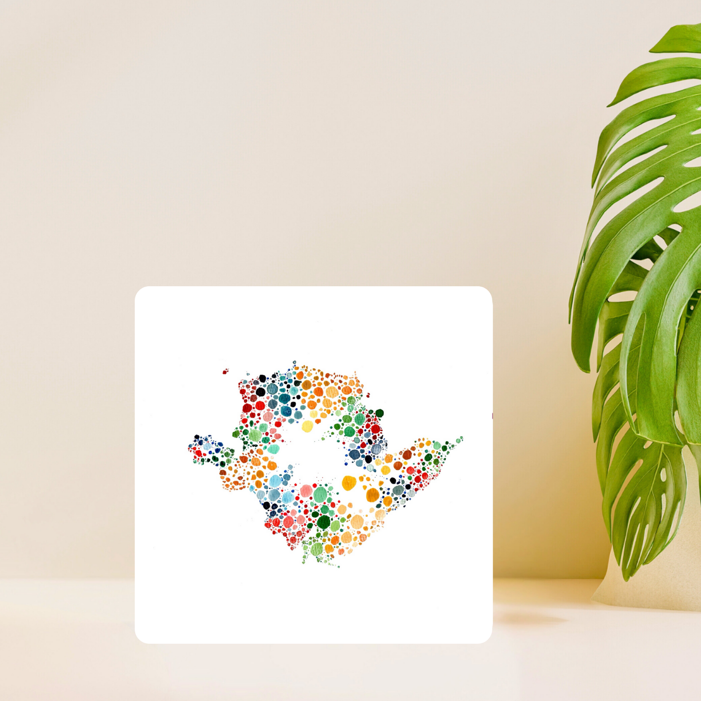 Dotted Anglesey Card