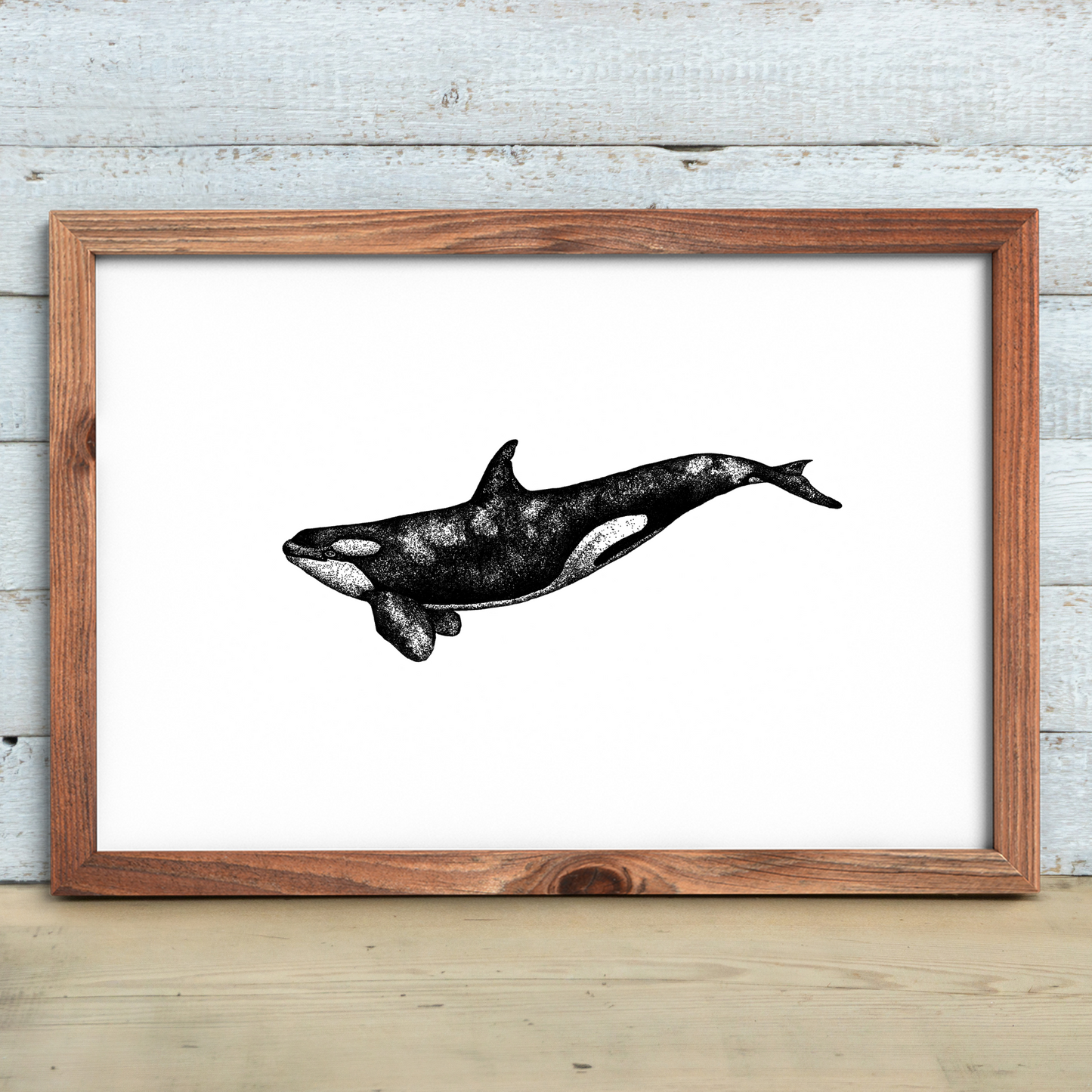 Whale Print Set