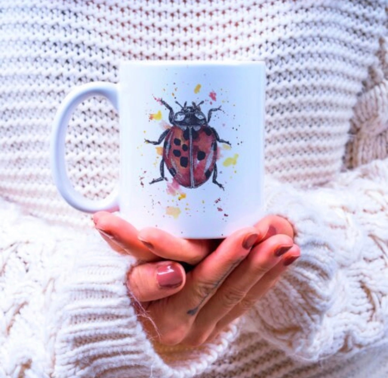 Ladybird Bone China Mug