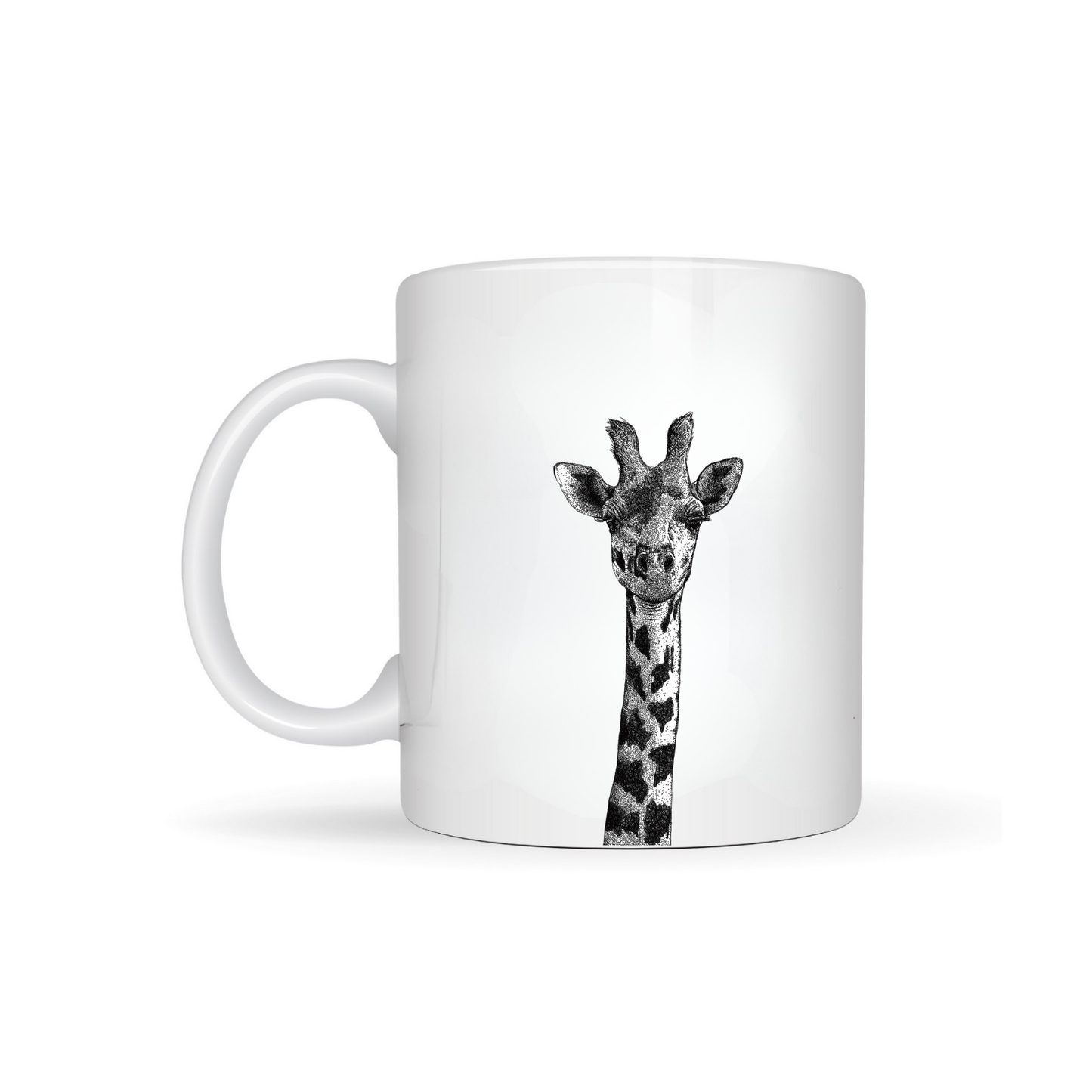Giraffe Bone China Mug