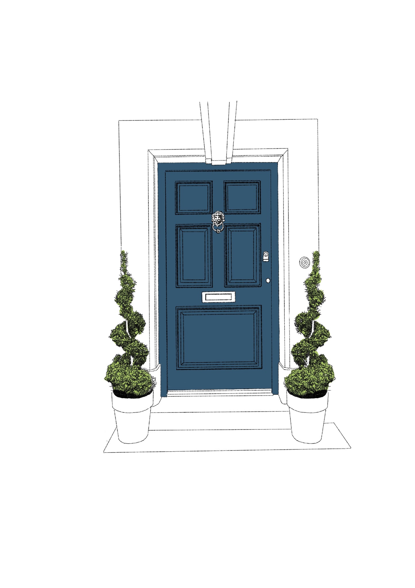 Custom Front Door Art