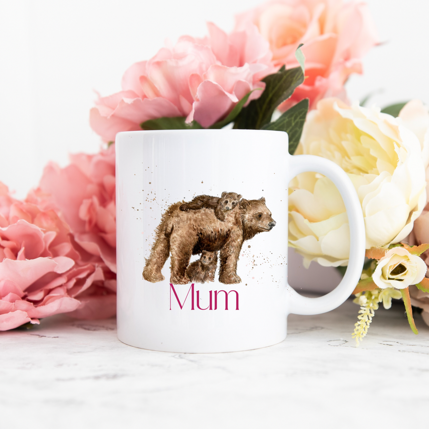 ‘Mum’ Bear Mug