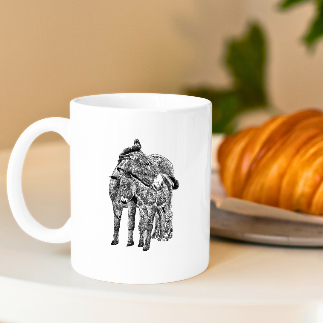 Donkey & Foal Mug