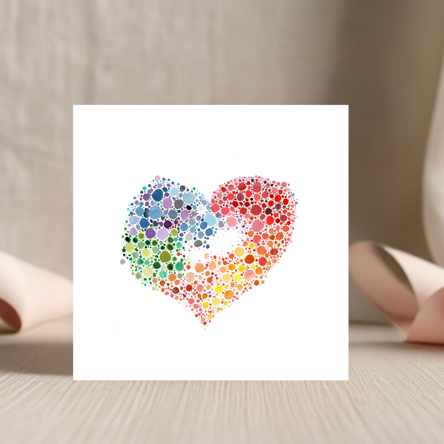 Dot Heart Cards