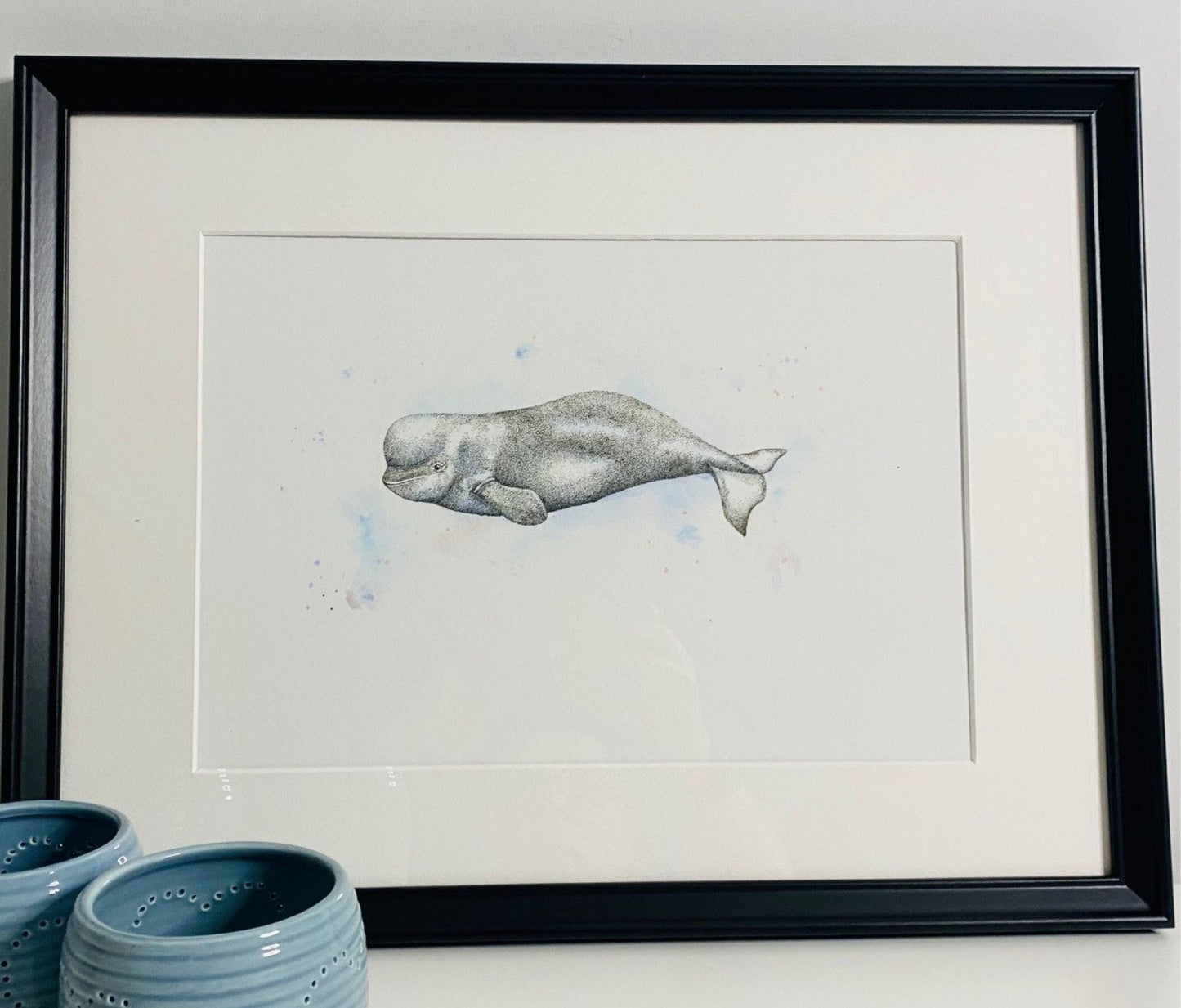 Beluga Whale Original Art