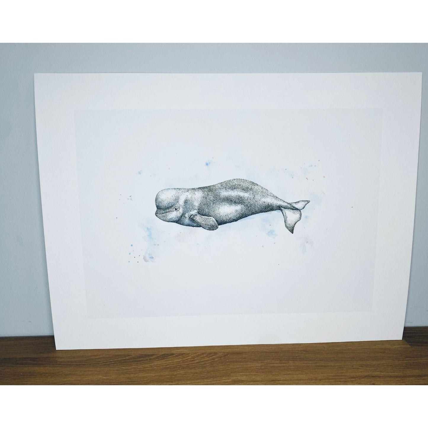 Beluga Whale Original Art