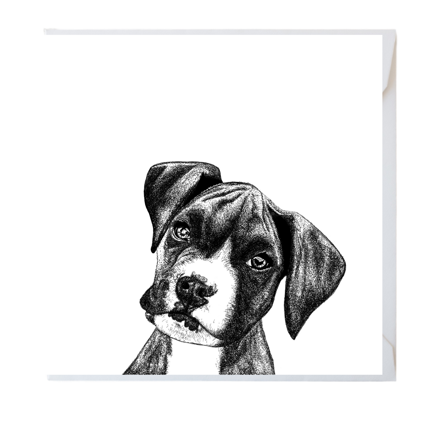 Boxer Greeting Card