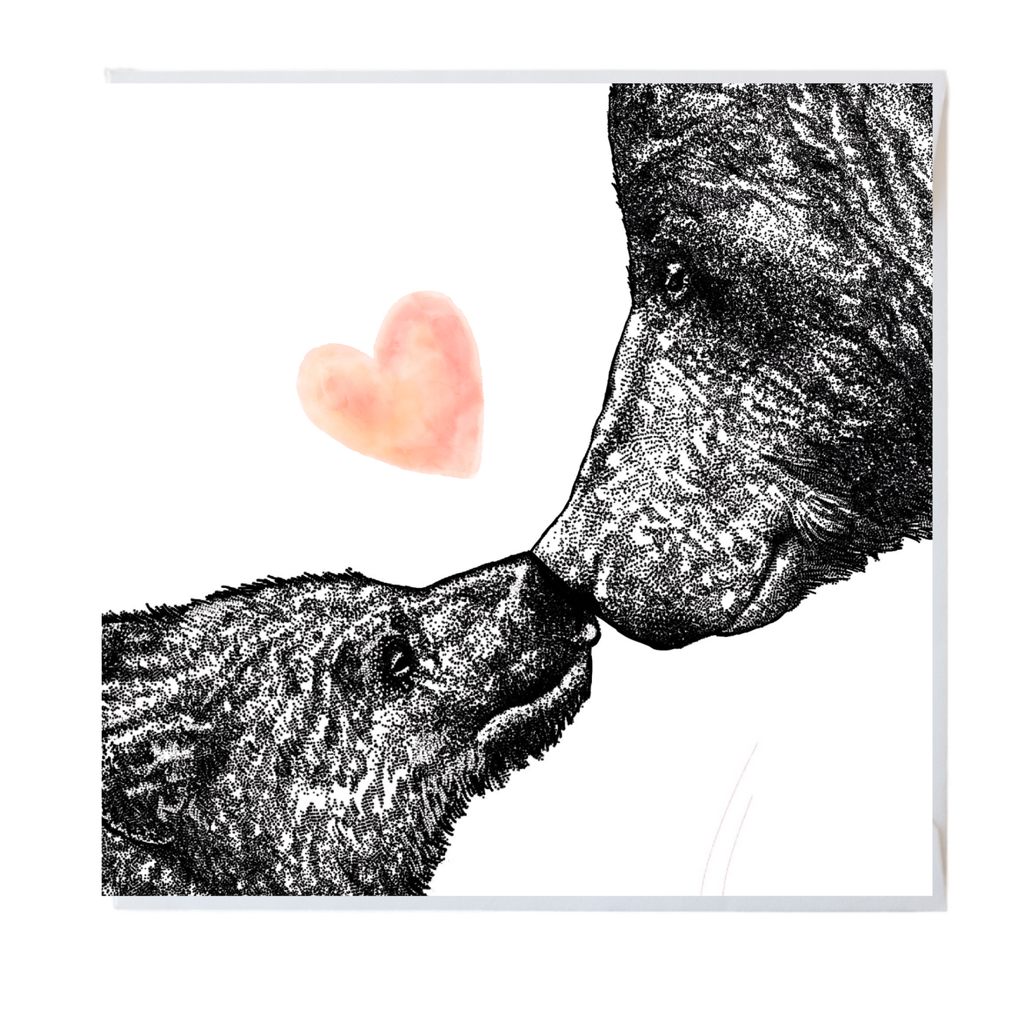 Mama Bear Heart Card