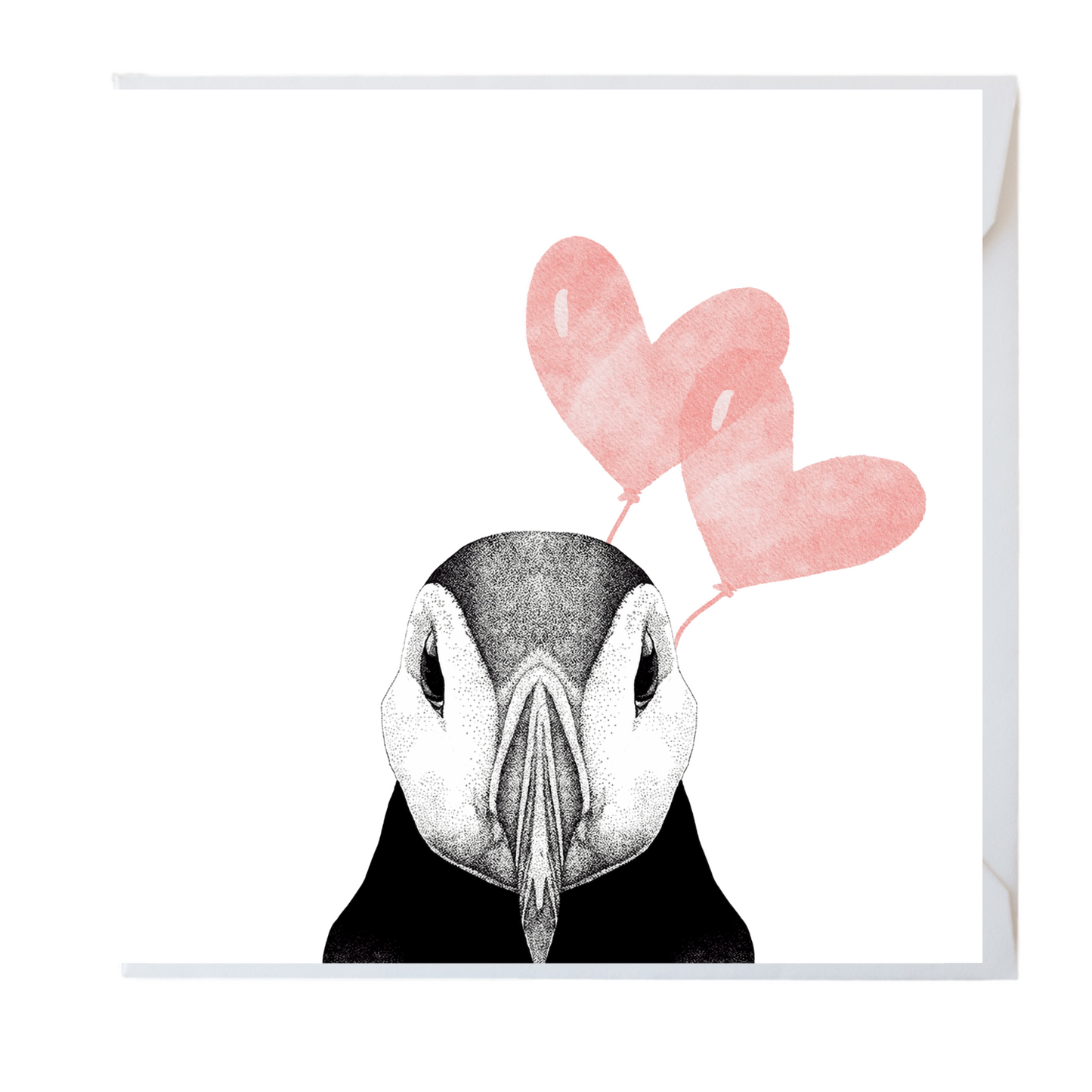 Puffin Love Greeting Card