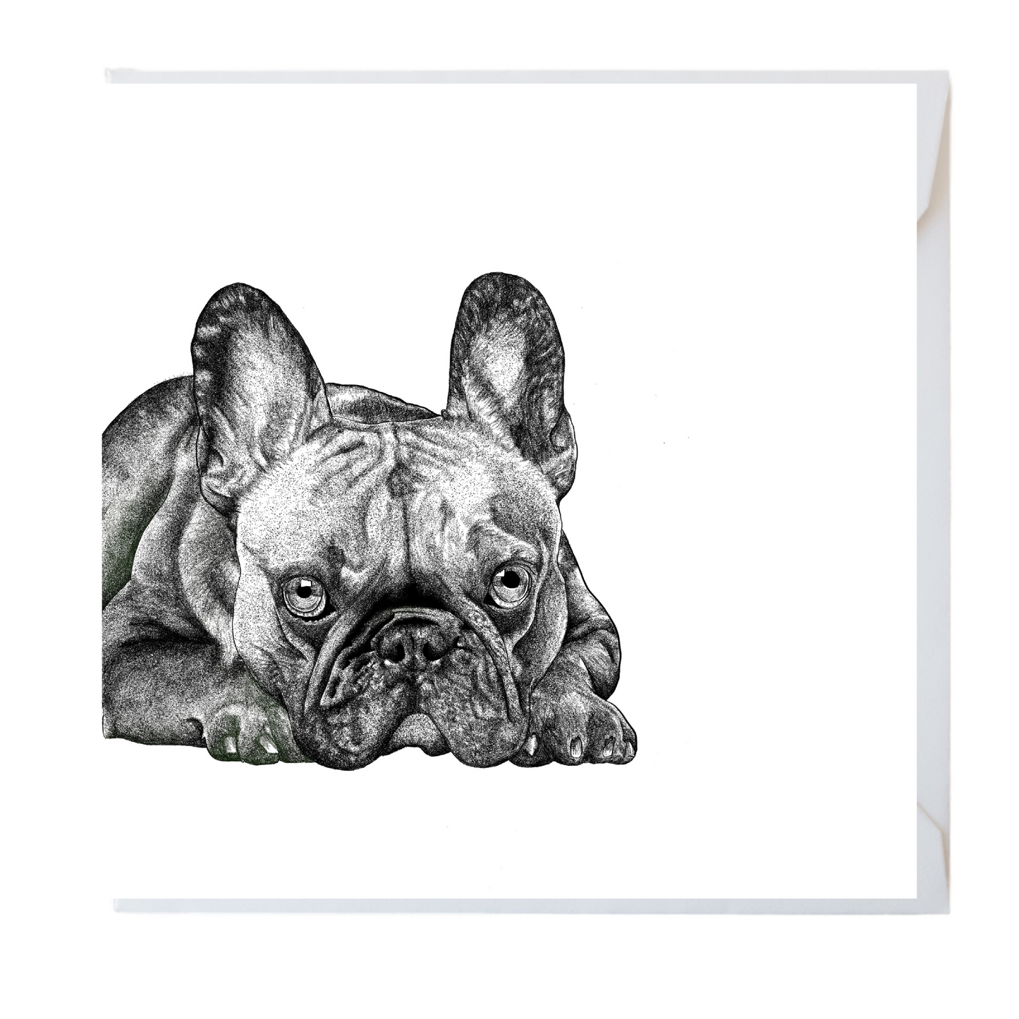 French Bulldog Greeting Card