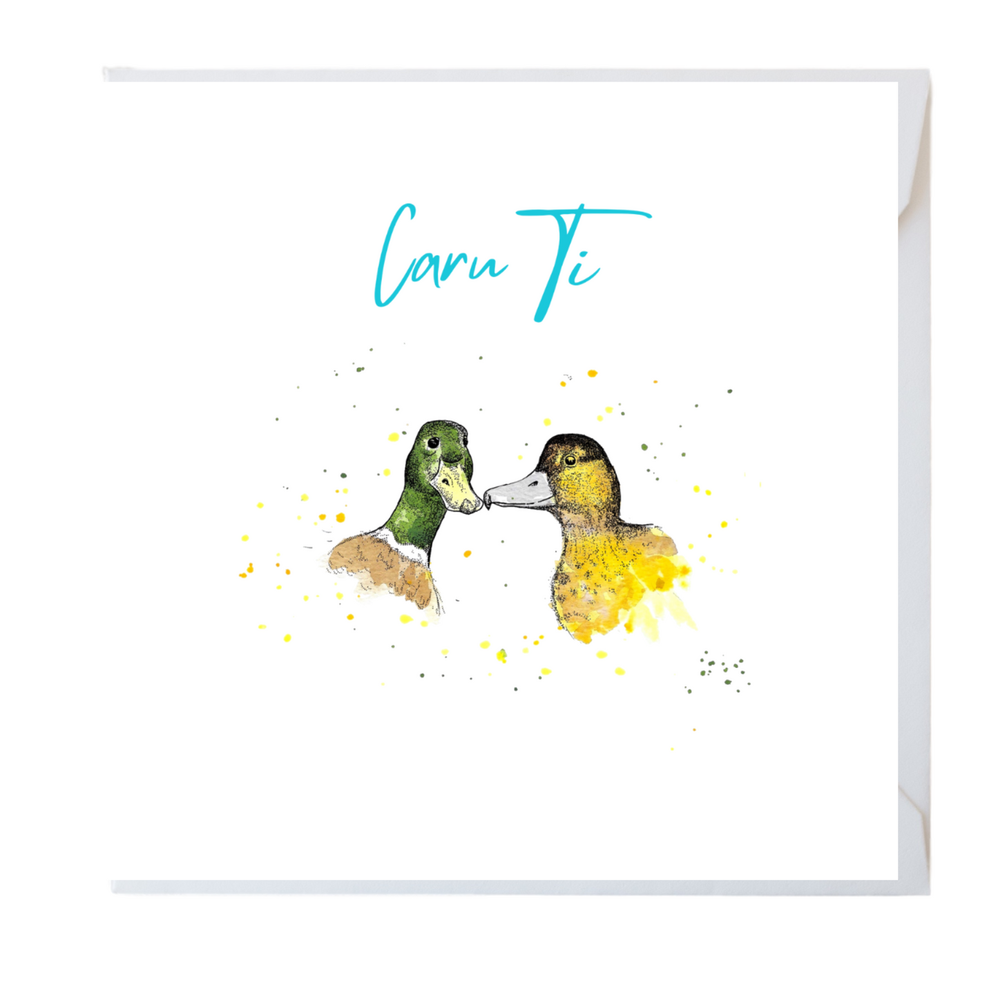Caru Ti Welsh Greeting Card