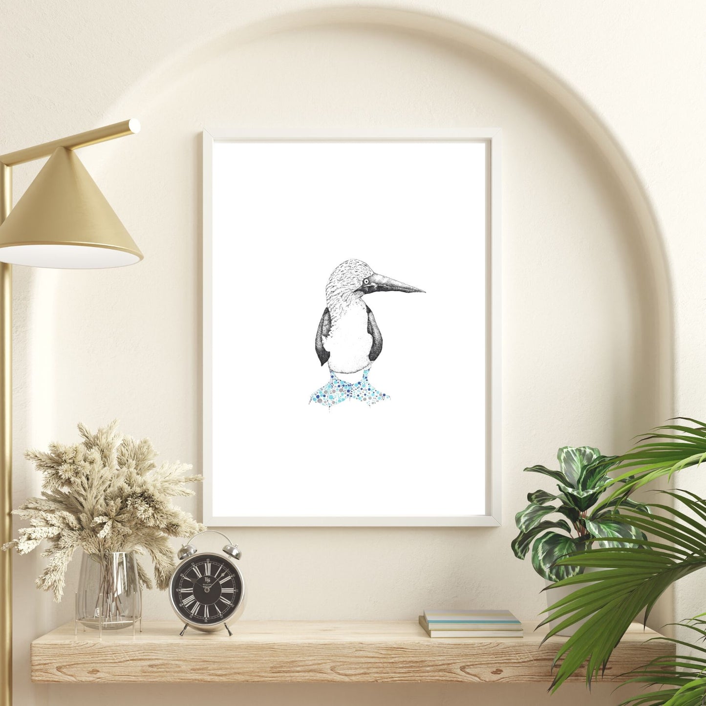 Blue Footed Booby Print