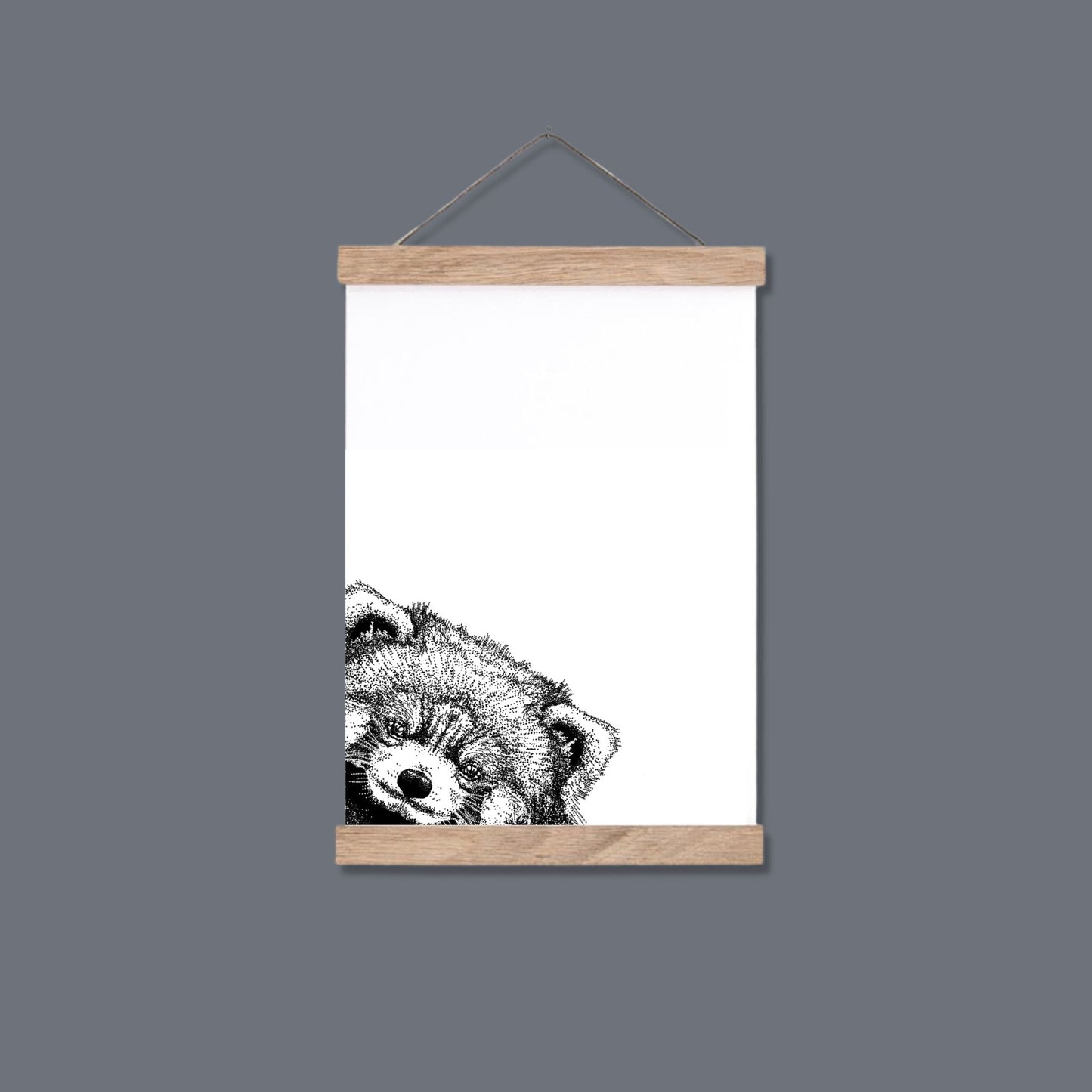 Red Panda Print