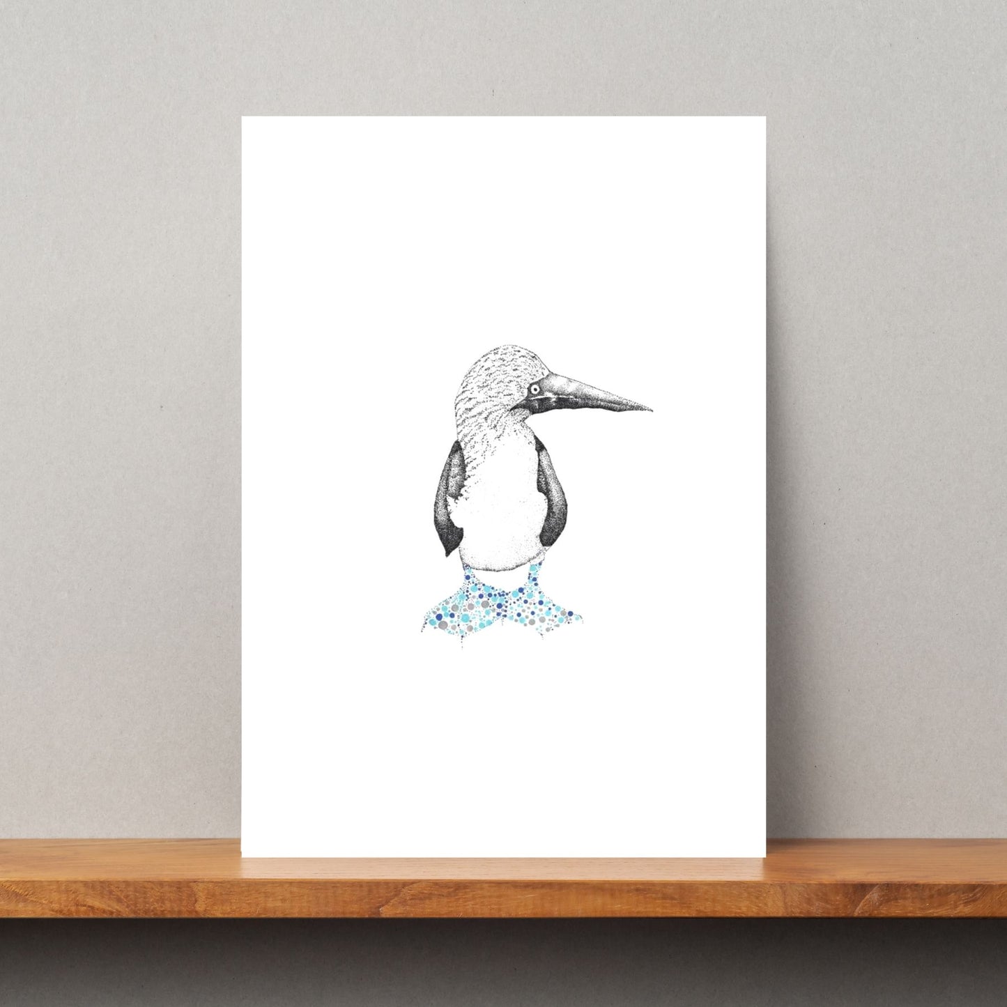 Blue Footed Booby Print