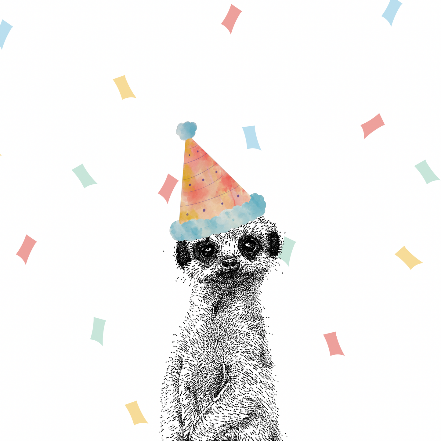 Meerkat Party Greeting Cards