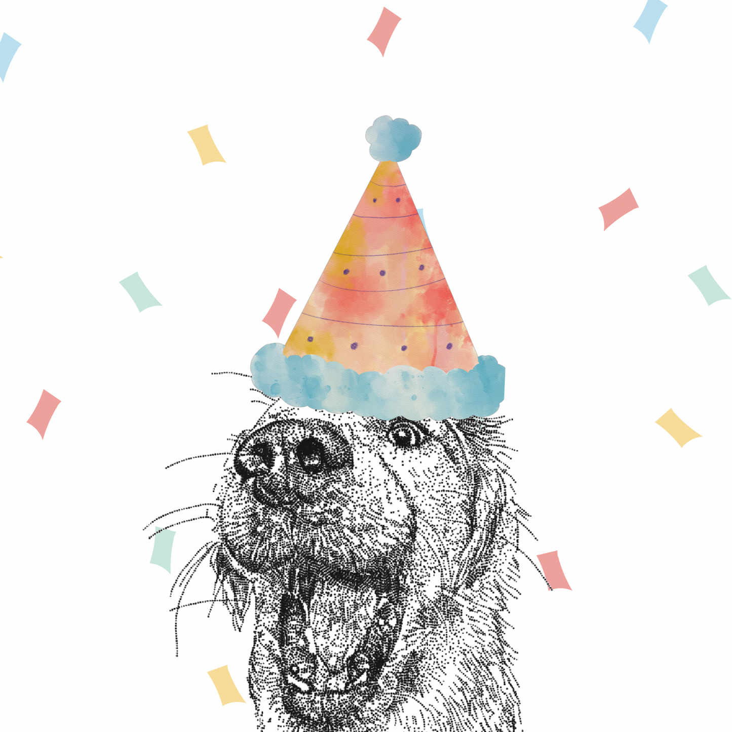 Labrador Party Greeting Cards