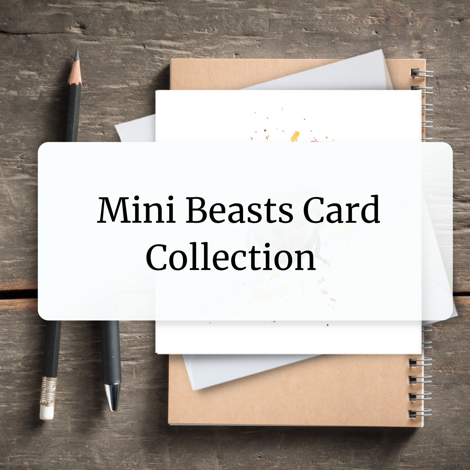 Mini Beasts Card Collection