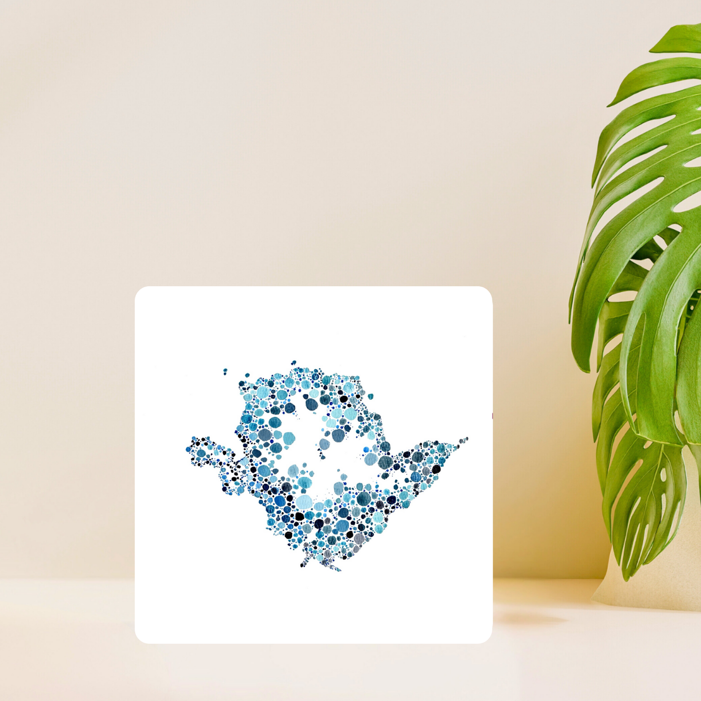 Dotted Anglesey Card