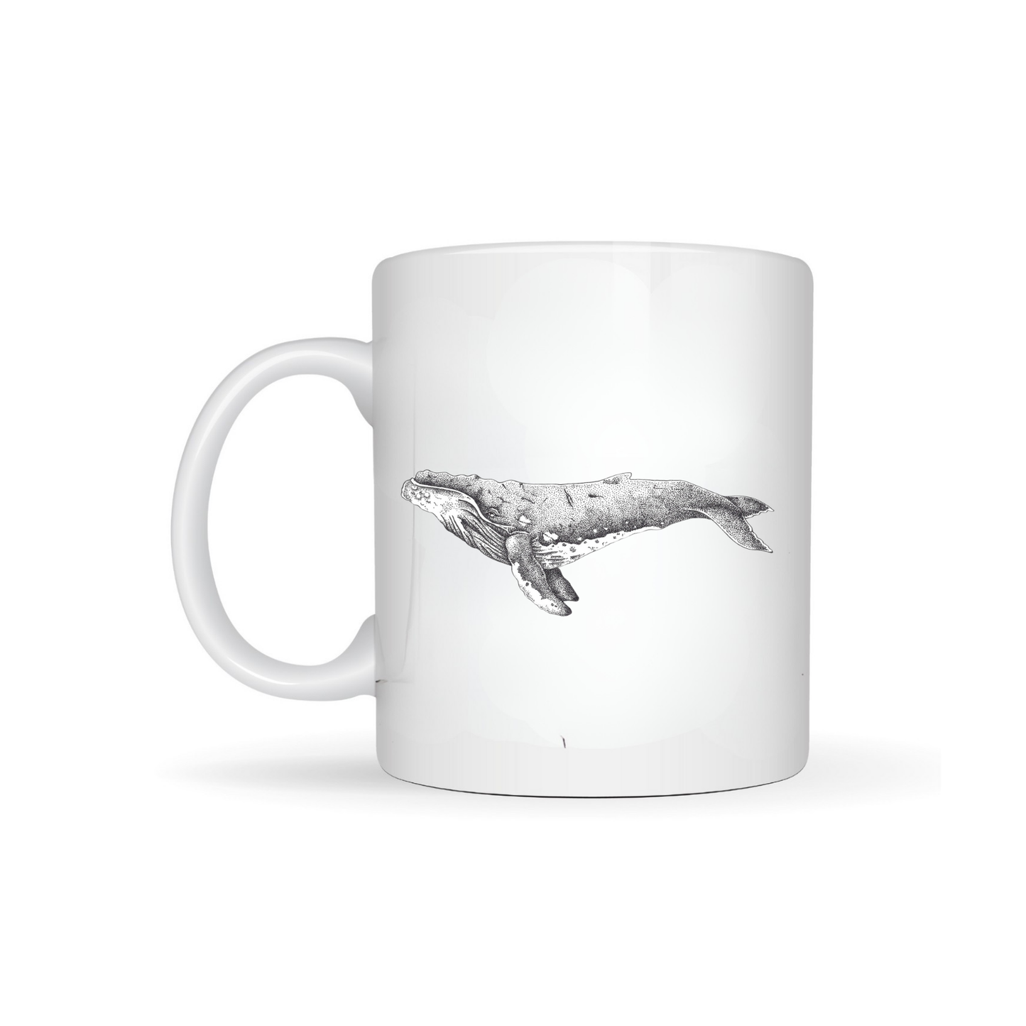 Humpback Bone China Mug