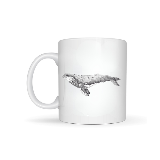 Humpback Bone China Mug