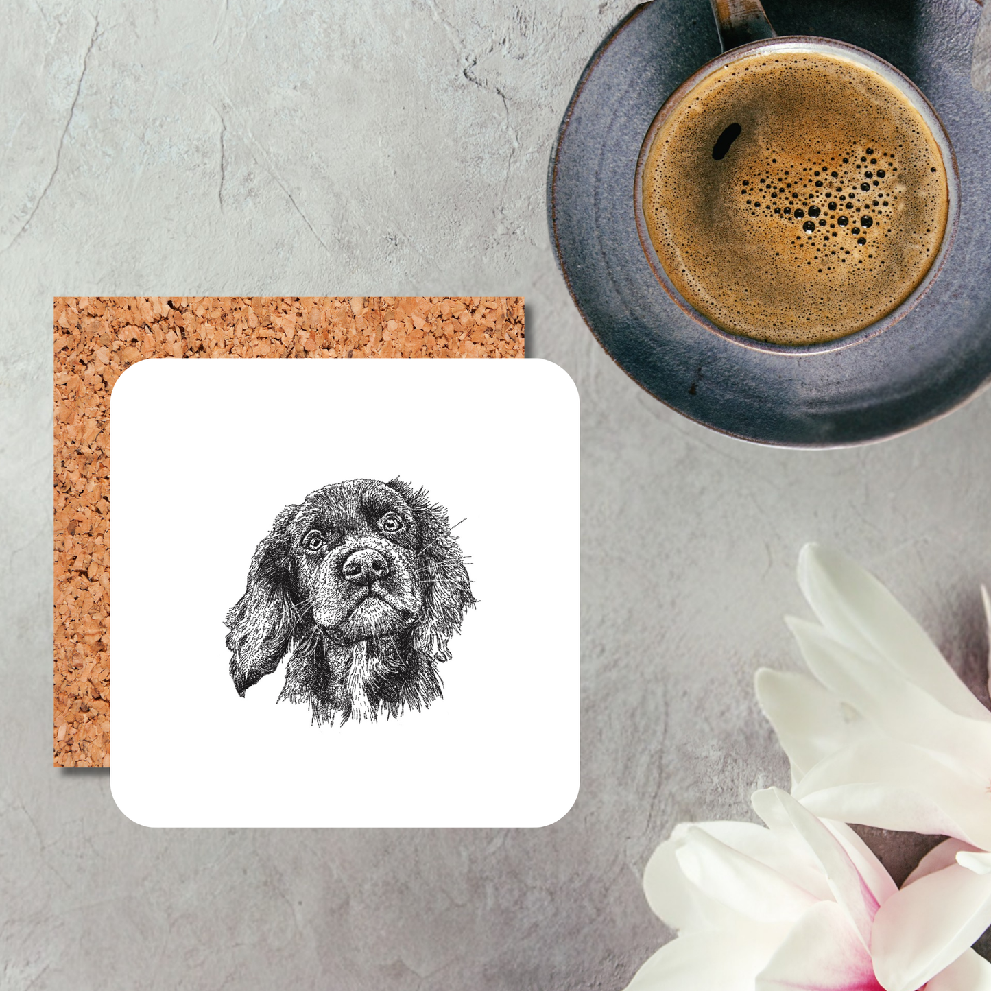 Spaniel Coaster