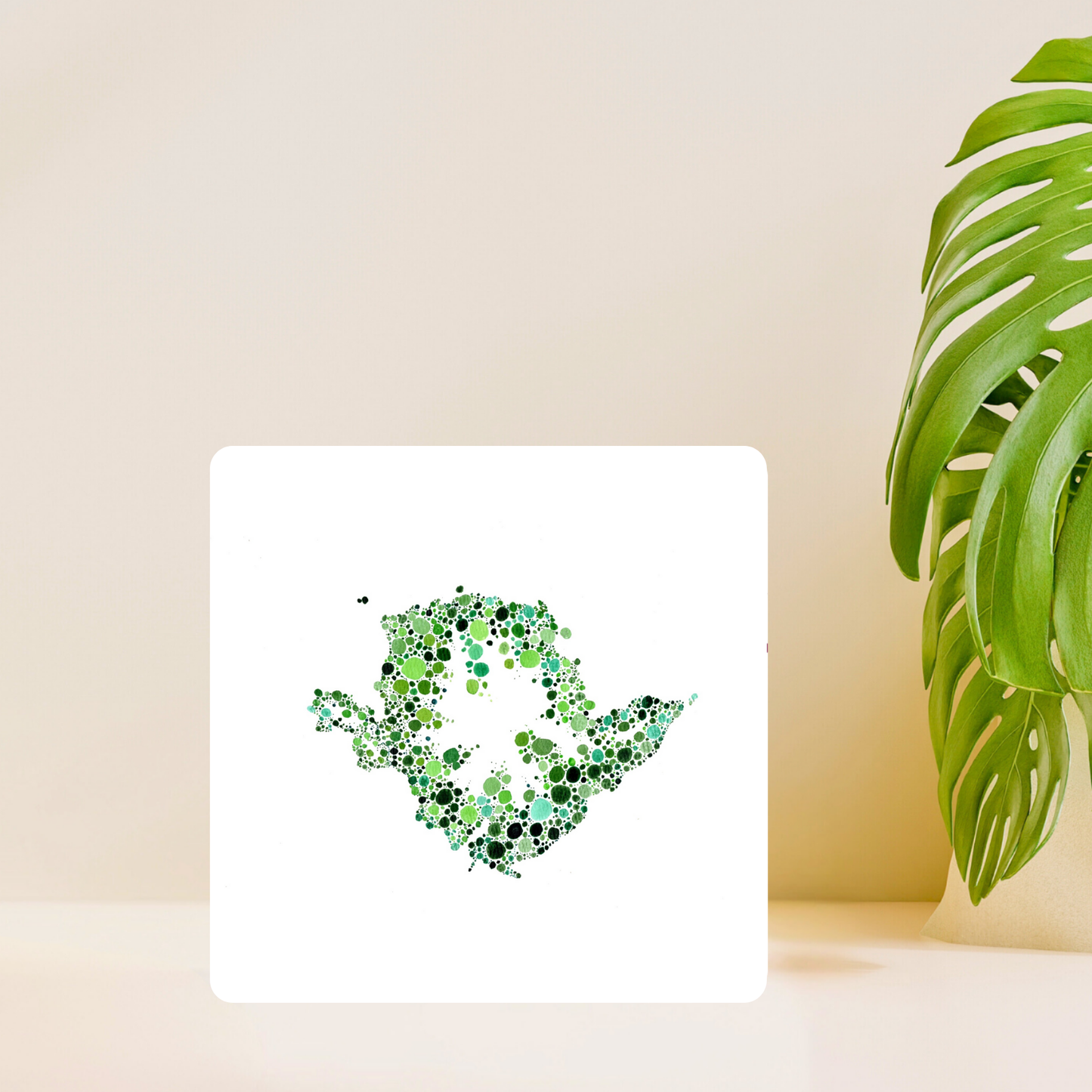 Dotted Anglesey Card