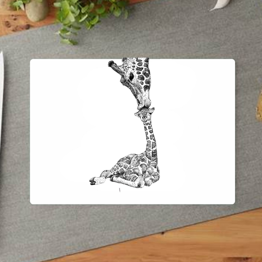 Mummy Gentle Kiss Decorative Chopping Board