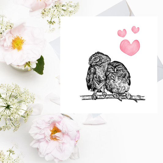 Owl Love Greeting Card