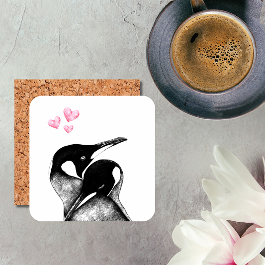Penguin Embrace Balloon Coaster