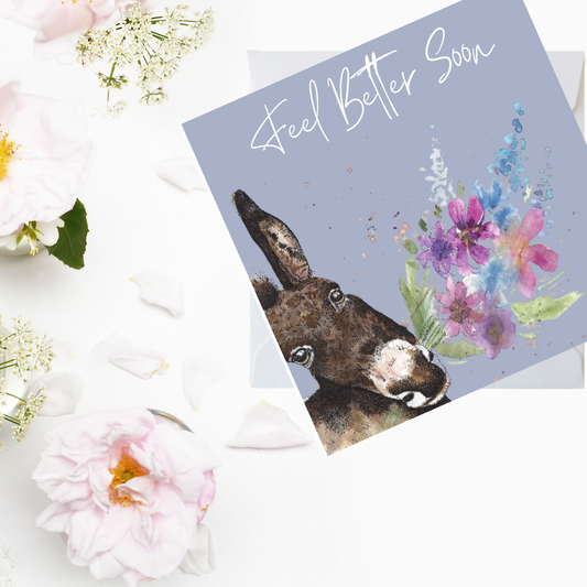 Feel Better Soon, Donkey Card