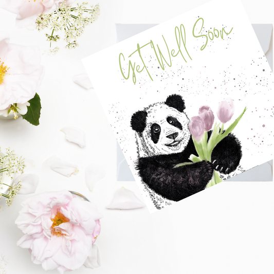 Get Well Soon, Panda Card