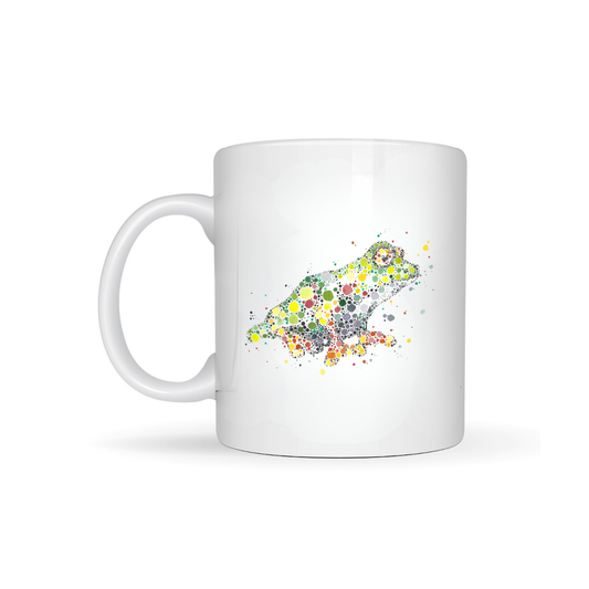 Watercolour Poison Dart Frog Bone China Mug