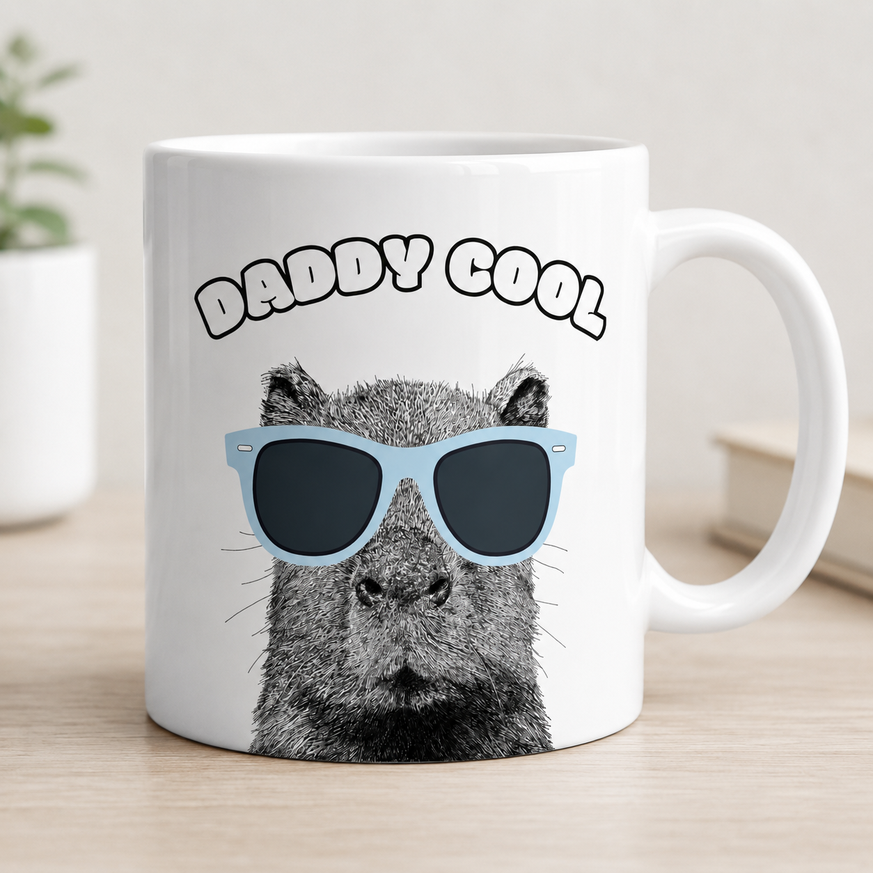 Capybara Bone China Mug Bone China Mug – Dad Gift Set