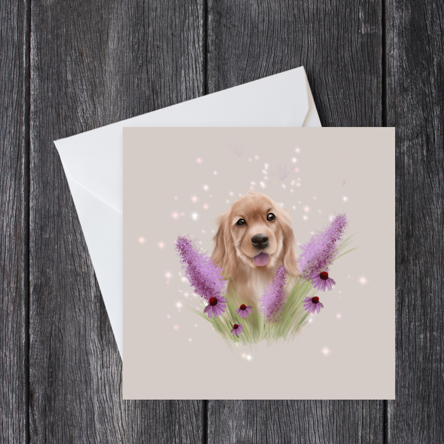 Honey the Dog Greeting Card