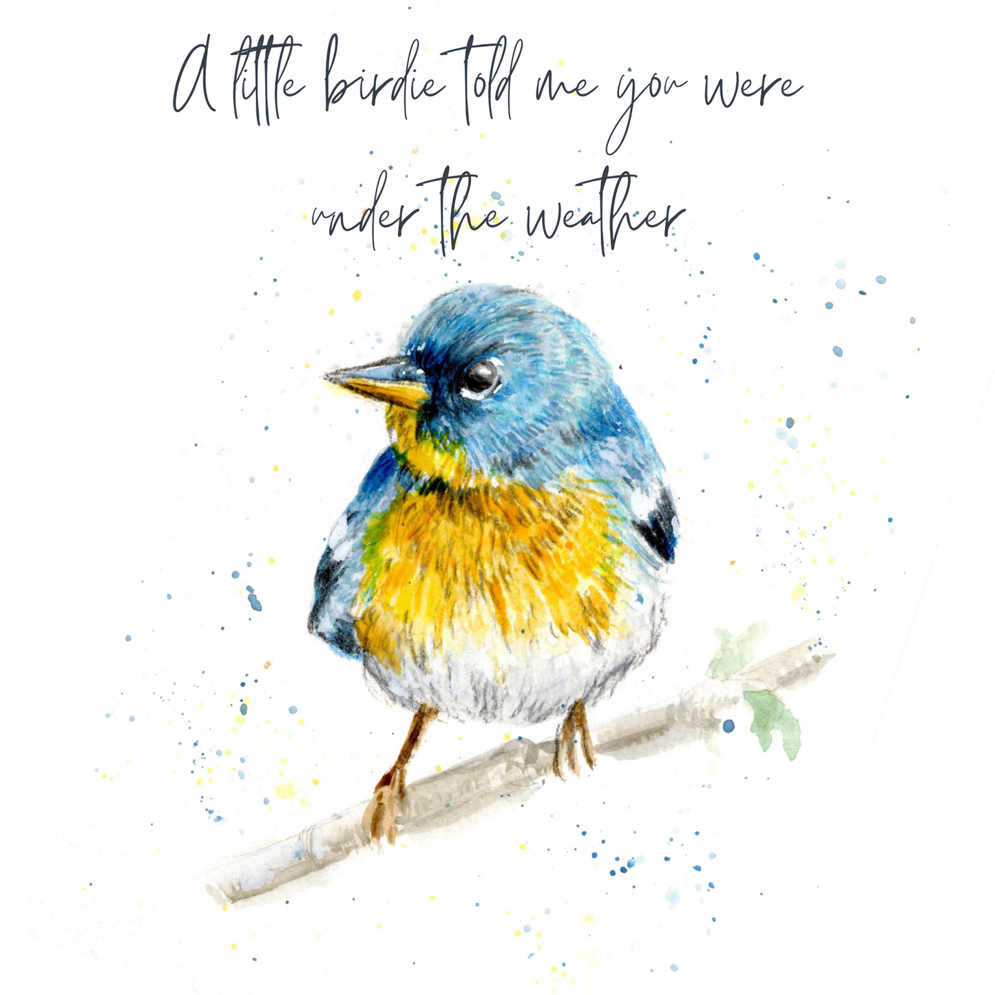 A Little Birdie Told Me Card