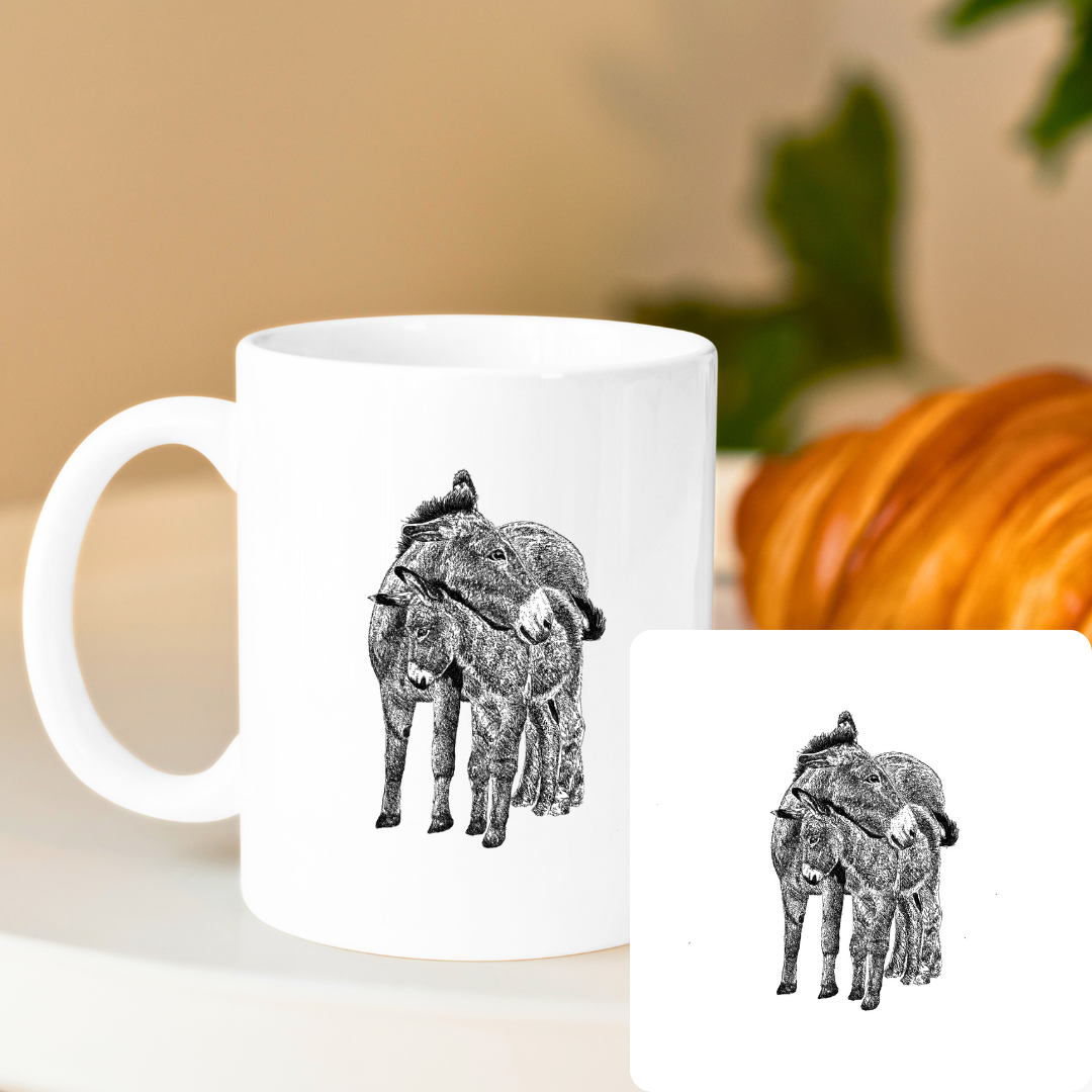 Donkey & Foal Mug