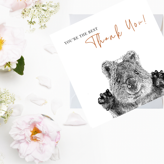 You’re The Best Thank You Card