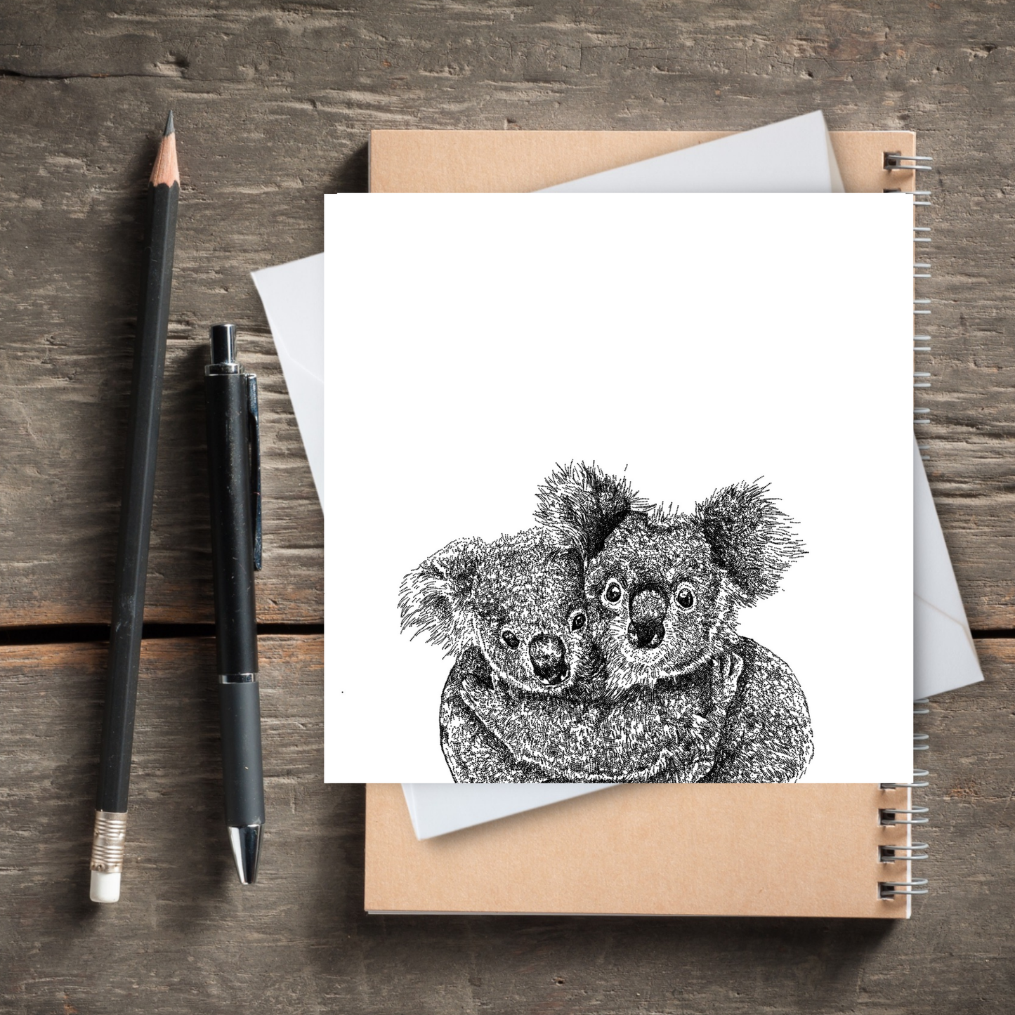 Koala Hugs Greeting Card