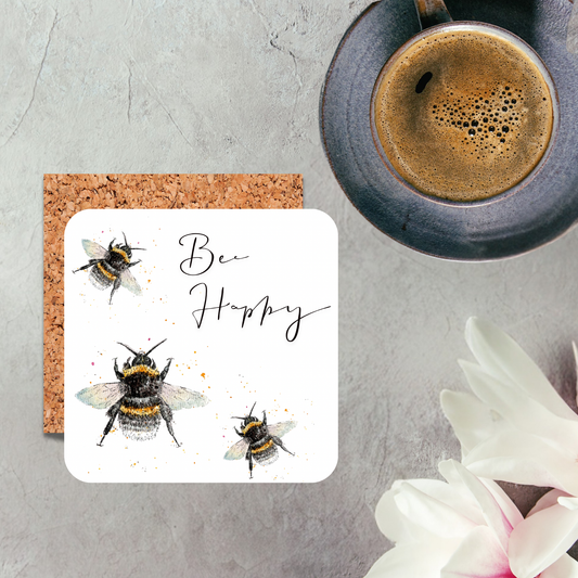 Bee Happy Coaster