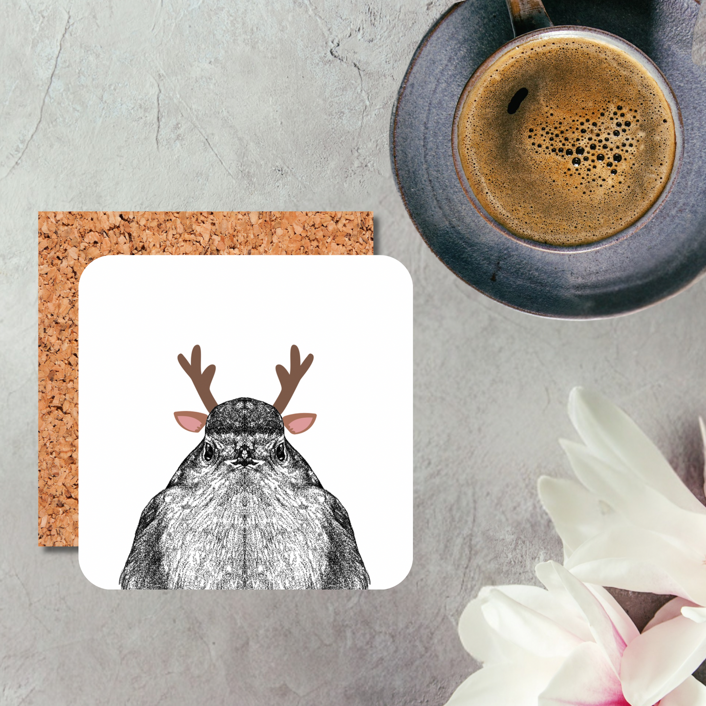 Reindeer Robin Coaster