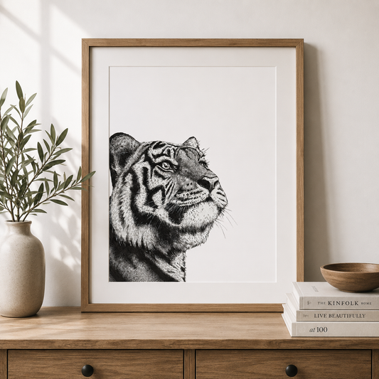 Tiger Art Print