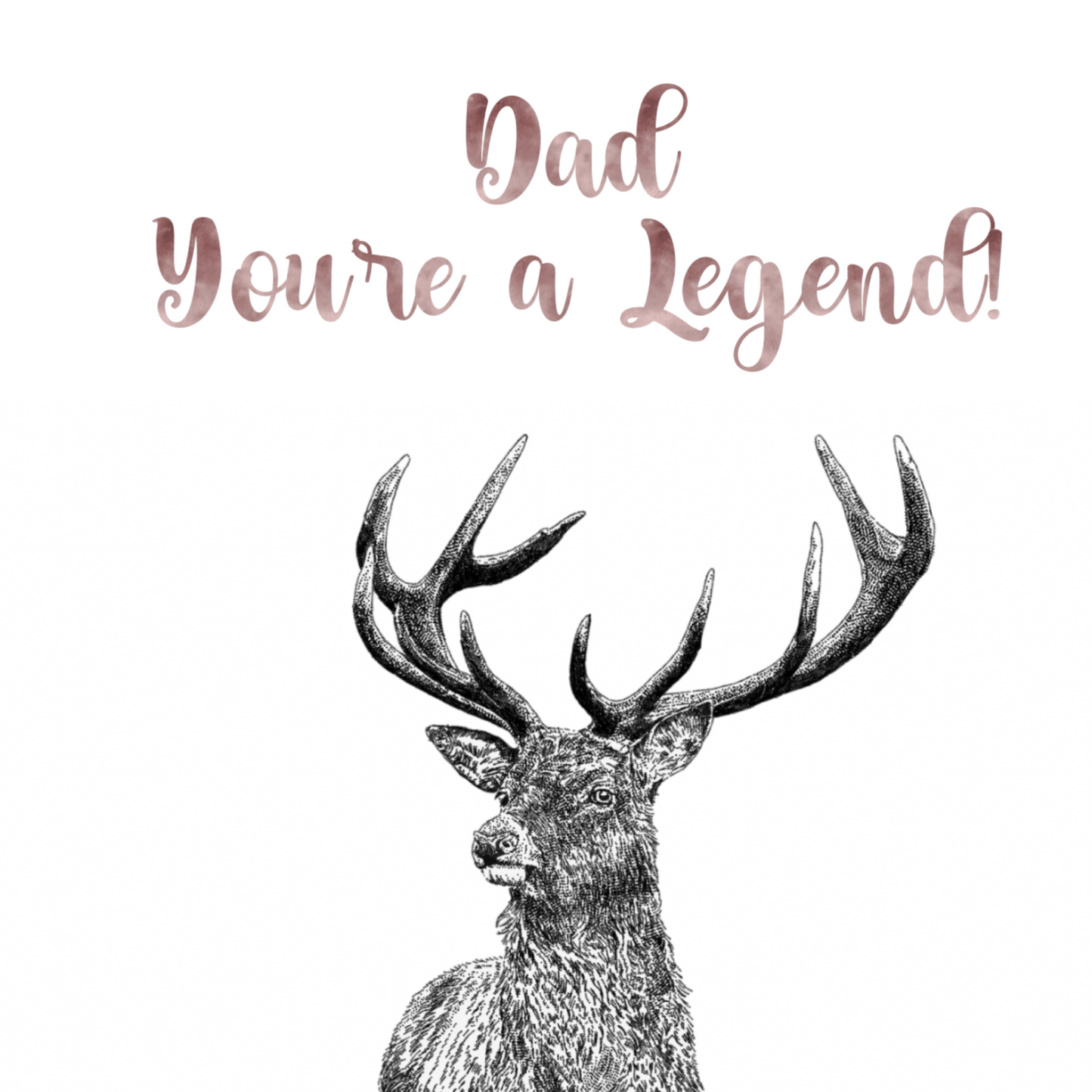 Dad Legend, Fathers Card