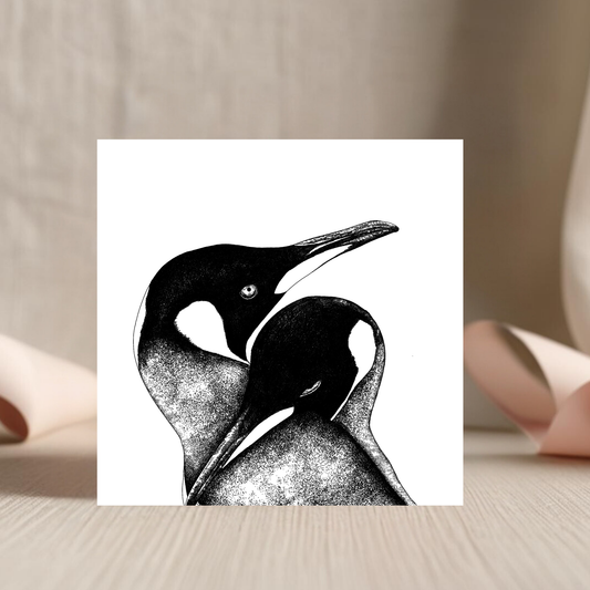 Penguin Embrace Card