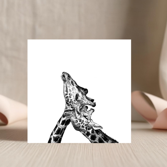 Neck & Neck in Love Card