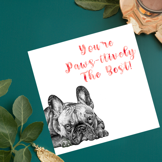 Pawsitively The Best, Fathers Card